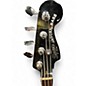 Used Squier JAGUAR BASS Silver Electric Bass Guitar