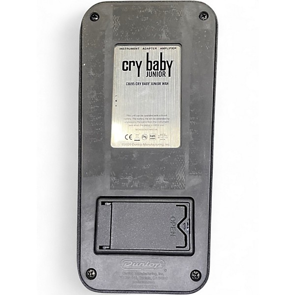 Used Dunlop CRYBABY JUNIOR Effect Pedal