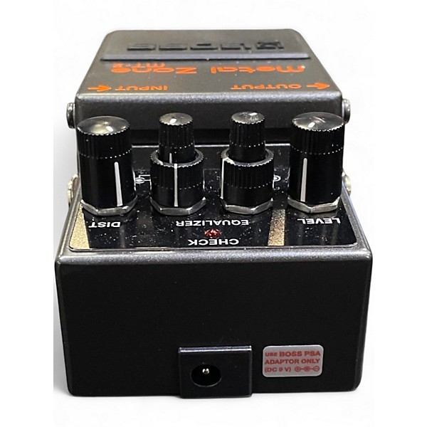 Used BOSS MT2 Metal Zone Distortion Effect Pedal