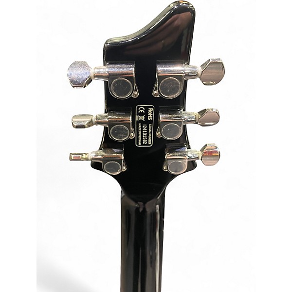 Used Ibanez JS1 HSH Black Solid Body Electric Guitar