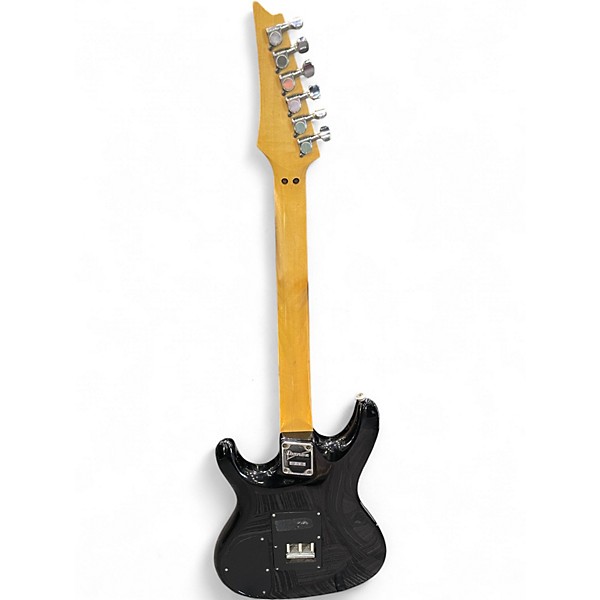 Used Ibanez JS1 HSH Black Solid Body Electric Guitar