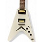Used Dean V Stealth White Solid Body Electric Guitar