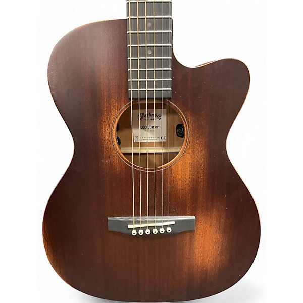 Used Martin 000 JR10C DARK MAHOGANY Acoustic Guitar
