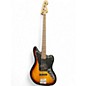 Used Squier JAGUAR BASS 2 Tone Sunburst Electric Bass Guitar thumbnail