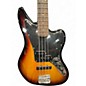 Used Squier JAGUAR BASS 2 Tone Sunburst Electric Bass Guitar