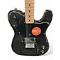 Used Squier Esquire Deluxe Black Solid Body Electric Guitar