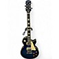 Used Epiphone Les Paul Quilt Top Pro trans blue Solid Body Electric Guitar thumbnail