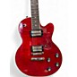 Used DeArmond M72 Trans Red Solid Body Electric Guitar