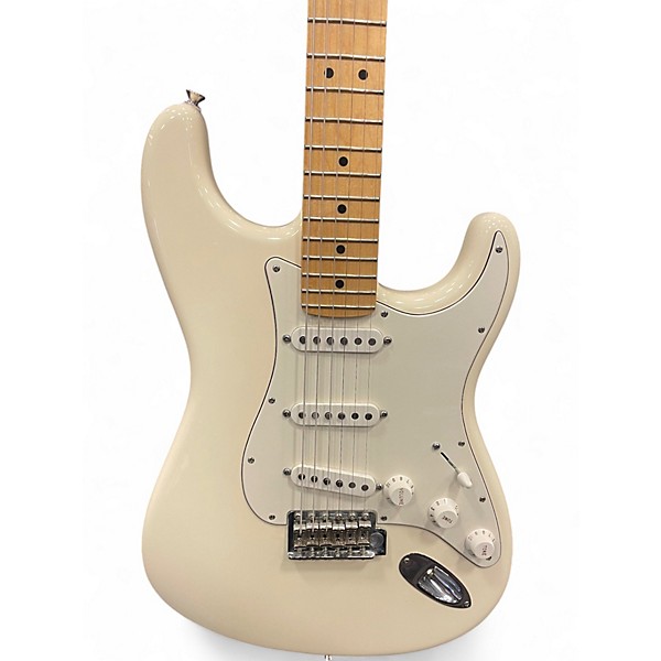 Used Fender American Special Stratocaster Olympic White Solid Body Electric Guitar