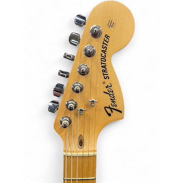 Used Fender American Special Stratocaster Olympic White Solid Body Electric Guitar
