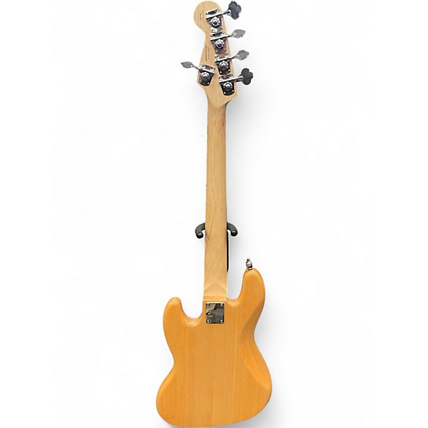 Used Squier Vintage Modified Jazz Bass V NATURAL Electric Bass Guitar