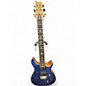 Used PRS SE Custom 24 Blue Solid Body Electric Guitar thumbnail