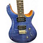 Used PRS SE Custom 24 Blue Solid Body Electric Guitar
