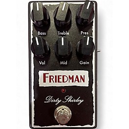 Used Friedman Dirty Shirley Overdrive Effect Pedal