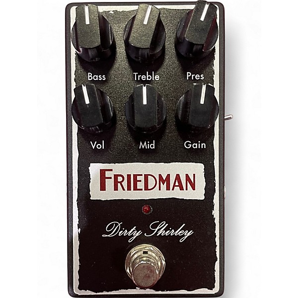Used Friedman Dirty Shirley Overdrive Effect Pedal