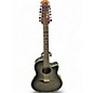 Used Ovation C2059AXP Trans Black 12 String Acoustic Electric Guitar thumbnail