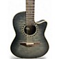 Used Ovation C2059AXP Trans Black 12 String Acoustic Electric Guitar