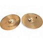 Used Zildjian 13in ZBT Rock Hi Hat Pair Cymbal