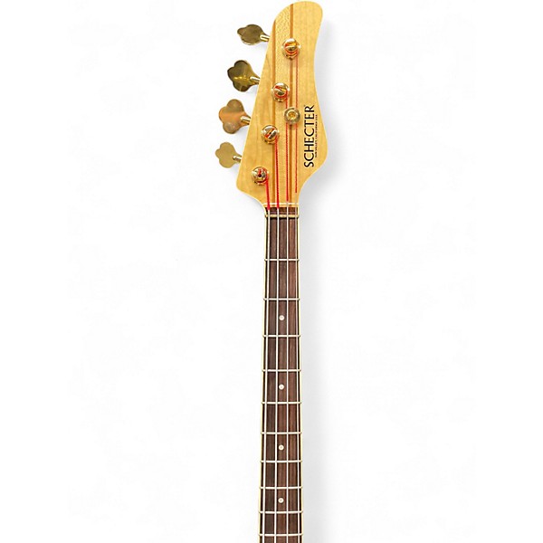 Used Schecter Guitar Research Custom Shop Michael Anthony Koa Electric Bass Guitar