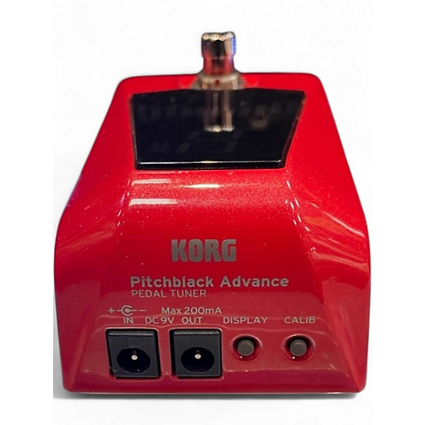 Used KORG PB01 Pitchblack Chromatic Tuner Pedal