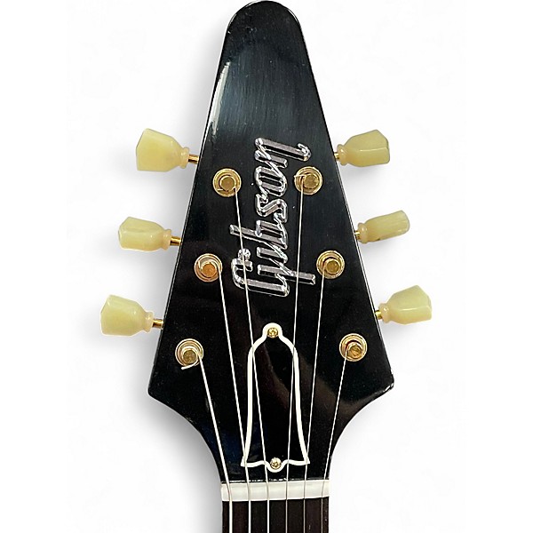 Used 2024 Gibson Custom Shop '58 Korina Flying V Natural Solid Body Electric Guitar