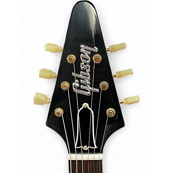 Used 2024 Gibson Custom Shop 1958 Korina Flying V Natural Solid Body Electric Guitar