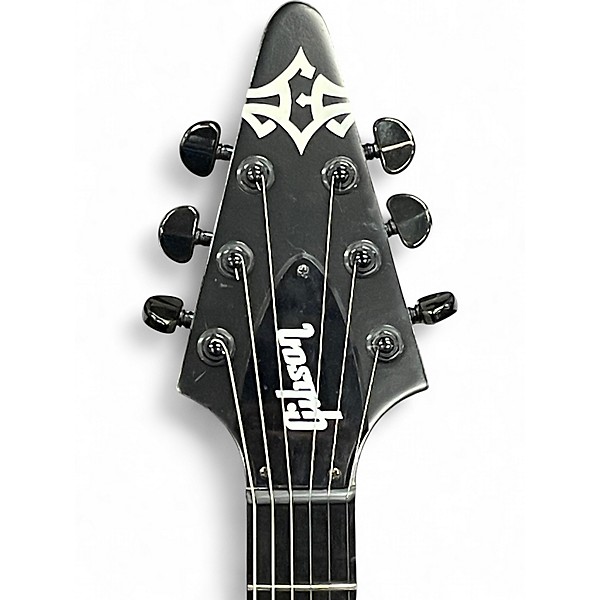 Used 2009 Gibson Tribal V Ltd Run  White Solid Body Electric Guitar