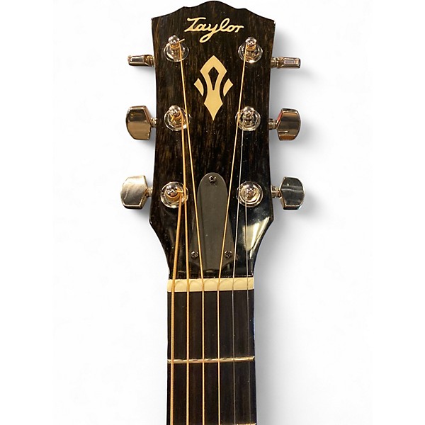 Used Taylor Trey Hansley Gold Label 510e SE Natural Acoustic Electric Guitar
