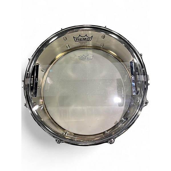 Used 2025 Gretsch Drums 5X14 USA Custom G4160  Chrome over Brass Drum