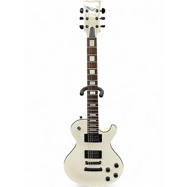 Used Dean Thoroughbred X White Solid Body Electric Guitar
