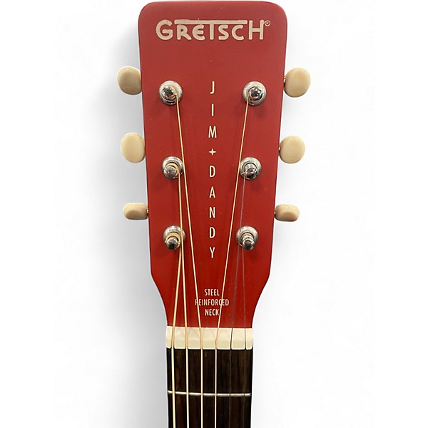 Used Gretsch Guitars G9500 Jim Dandy Cherry Sunburst Acoustic Guitar
