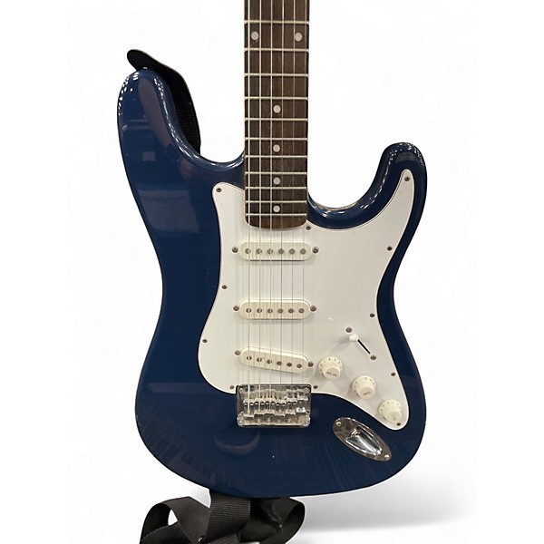 Used Squier Bullet Stratocaster BLUE Solid Body Electric Guitar
