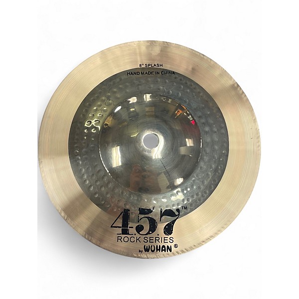 Used Wuhan Cymbals & Gongs 8in 457 Rock Series Splash Cymbal