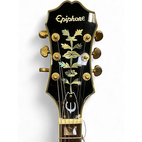 Used Epiphone Sheraton II Natural Hollow Body Electric Guitar