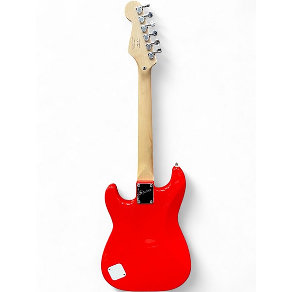 Used Squier Mini Affinity Stratocaster Red Electric Guitar