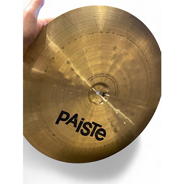 Used Paiste 20in Thin China Cymbal