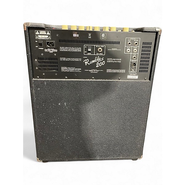 Used Fender Rumble 200 Bass Combo Amp
