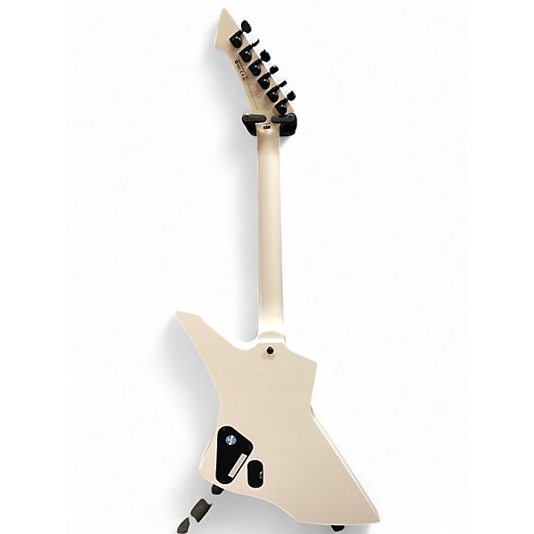 Used ESP LTD James Hetfield Snakebyte Snow White Solid Body Electric Guitar