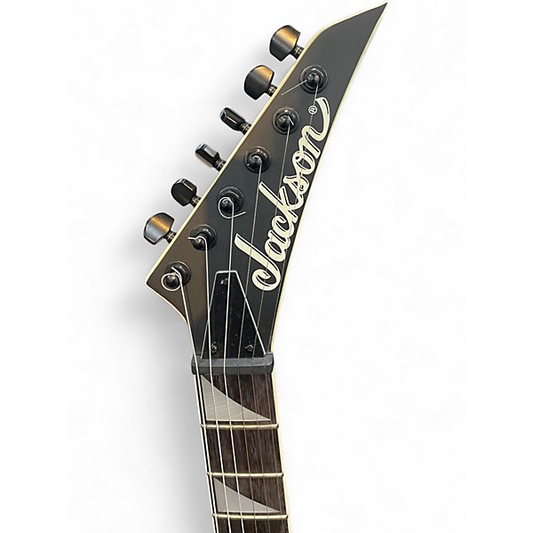Used Jackson JS22 Dinky Satin Black Solid Body Electric Guitar