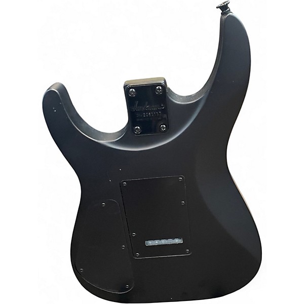 Used Jackson JS22 Dinky Satin Black Solid Body Electric Guitar