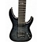 Used Schecter Guitar Research Hellraiser C8 Hybrid TRANS BLACK Solid Body Electric Guitar