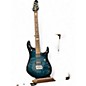 Used 2009 Ernie Ball Music Man John Petrucci Signature Blue Solid Body Electric Guitar