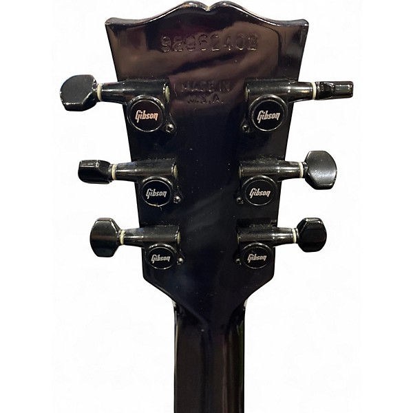 Vintage 1992 Gibson Les Paul Studio Lite Transparent Blue Solid Body Electric Guitar