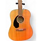 Used Fender CD60S Left Handed Natural Acoustic Guitar