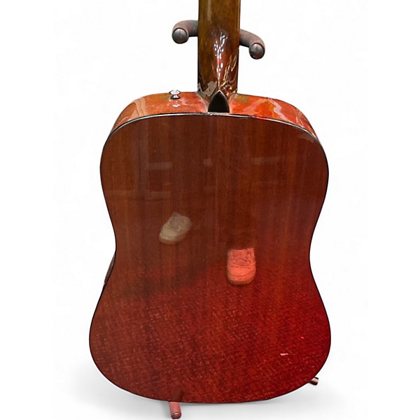 Used Fender CD60S Left Handed Natural Acoustic Guitar
