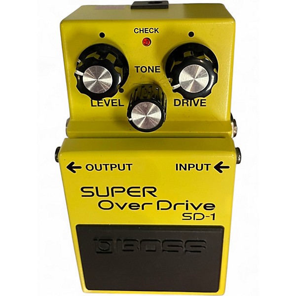 Used BOSS SD1 Super Overdrive Effect Pedal