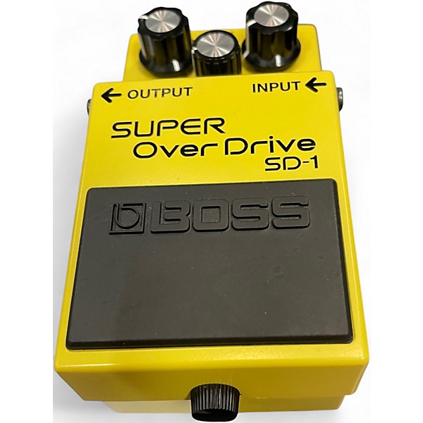 Used BOSS SD1 Super Overdrive Effect Pedal