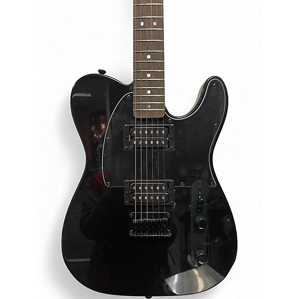 Used Squier Affinity Telecaster HH Special Edition Metallic Black Solid Body Electric Guitar
