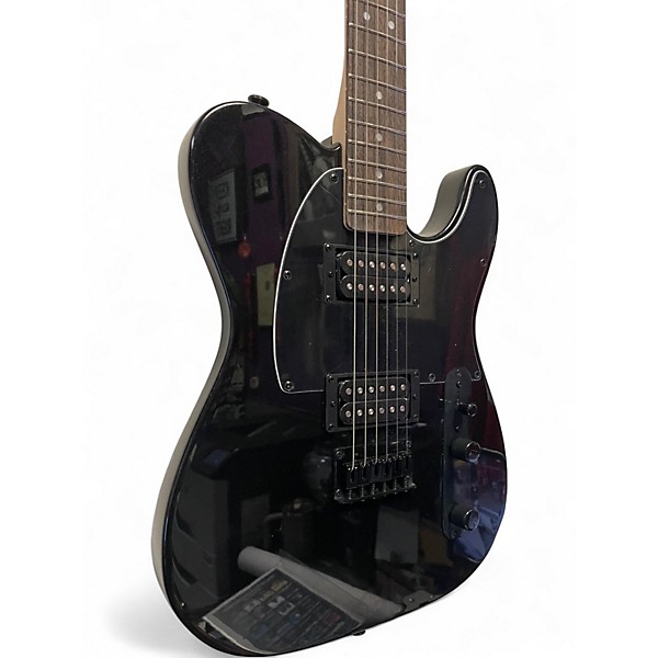Used Squier Affinity Telecaster HH Special Edition Metallic Black Solid Body Electric Guitar