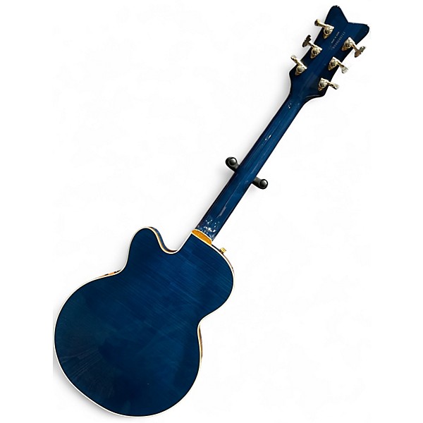 Used 2016 Gretsch Guitars Limited Edition Falcon Center Block Jr. Bigsby Azure Flame Solid Body Electric Guitar